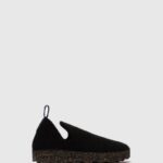 Asportuguesas Shoes Women BLACK SLIP-ON SHOES CITY 226H30