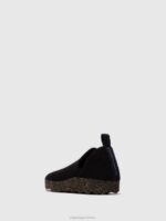 Asportuguesas Shoes Women BLACK SLIP-ON SHOES CITY 226H30 - Image 3