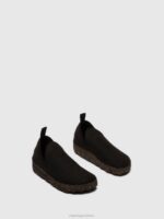 Asportuguesas Shoes Women BLACK SLIP-ON SHOES CITY 226H47 - Image 2