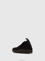 Asportuguesas Shoes Women BLACK SLIP-ON SHOES CITY 226H47 - Image 3