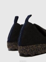 Asportuguesas Shoes Women BLACK SLIP-ON SHOES CITY 226H47 - Image 4