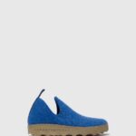 Asportuguesas Shoes Women BLUE ROUND TOE SHOES CITY 226H101