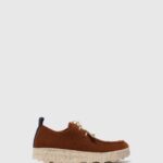 Asportuguesas Shoes Women BROWN LACE-UP SHOES CHAT 226H105