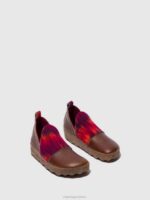 Asportuguesas Shoes Women BROWN/PINK ROUND TOE SHOES CITY 226H104 - Image 2