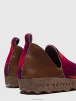 Asportuguesas Shoes Women BROWN/PINK ROUND TOE SHOES CITY 226H104 - Image 5