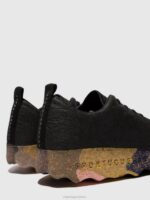 Asportuguesas Shoes Women CHARCOAL PINATEX & MULTICOLOR SOLE SLIP-ON SHOES CAMP 226H40 - Image 5