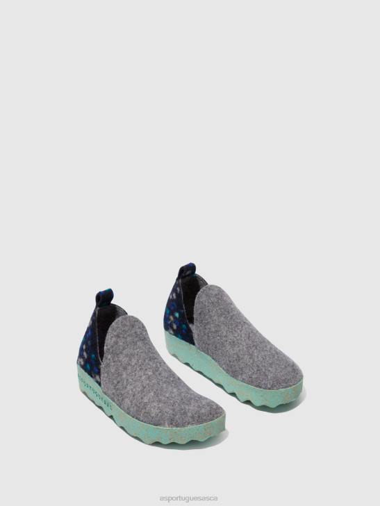 Asportuguesas Shoes Women CONCRETE FELT DEHOR ROUND TOE SHOES CITY 226H97 - Image 2