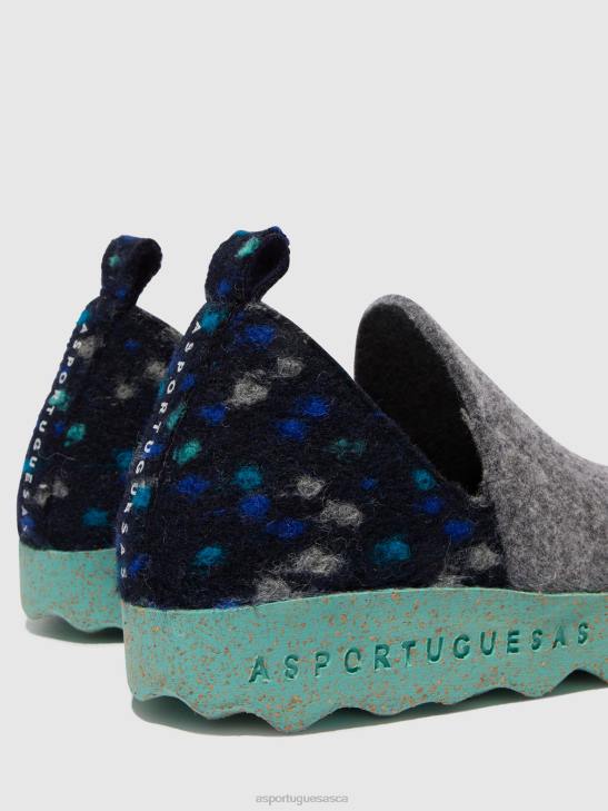 Asportuguesas Shoes Women CONCRETE FELT DEHOR ROUND TOE SHOES CITY 226H97 - Image 5