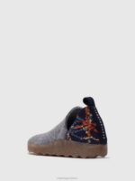 Asportuguesas Shoes Women CONCRETE FELT PRESENTE ROUND TOE SHOES CITY 226H51 - Image 3