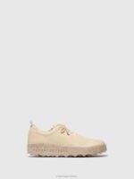Asportuguesas Shoes Women CREAM PINATEX SLIP-ON SHOES CAMP 226H90