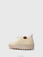 Asportuguesas Shoes Women CREAM PINATEX SLIP-ON SHOES CAMP 226H90 - Image 3