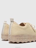 Asportuguesas Shoes Women CREAM PINATEX SLIP-ON SHOES CAMP 226H90 - Image 5