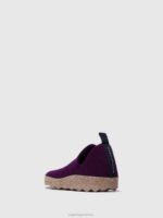 Asportuguesas Shoes Women DARK PURPLE ROUND TOE SHOES CITY 226H49 - Image 3