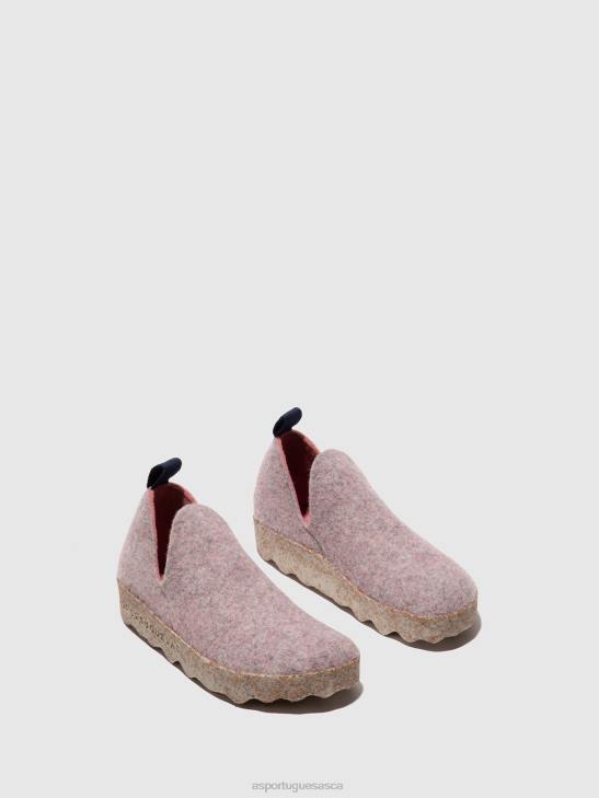 Asportuguesas Shoes Women DUSTY ROSE ROUND TOE SHOES CITY 226H76 - Image 2