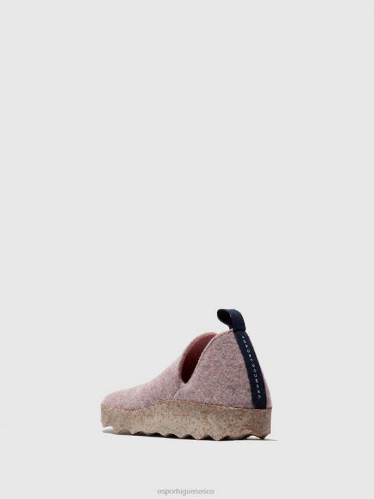 Asportuguesas Shoes Women DUSTY ROSE ROUND TOE SHOES CITY 226H76 - Image 3