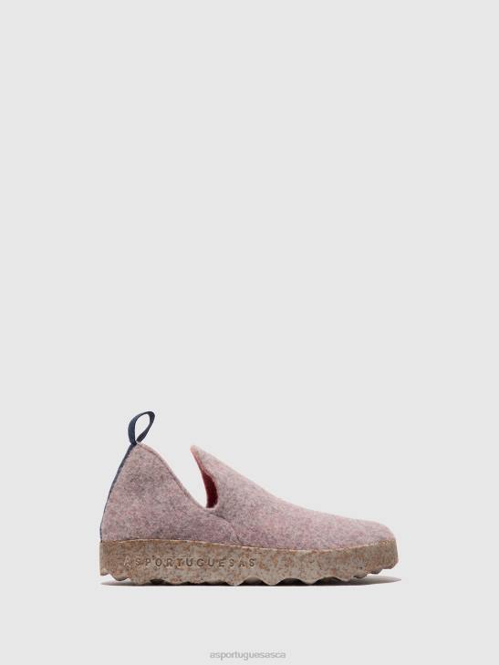 Asportuguesas Shoes Women DUSTY ROSE ROUND TOE SHOES CITY 226H76 - Image 1