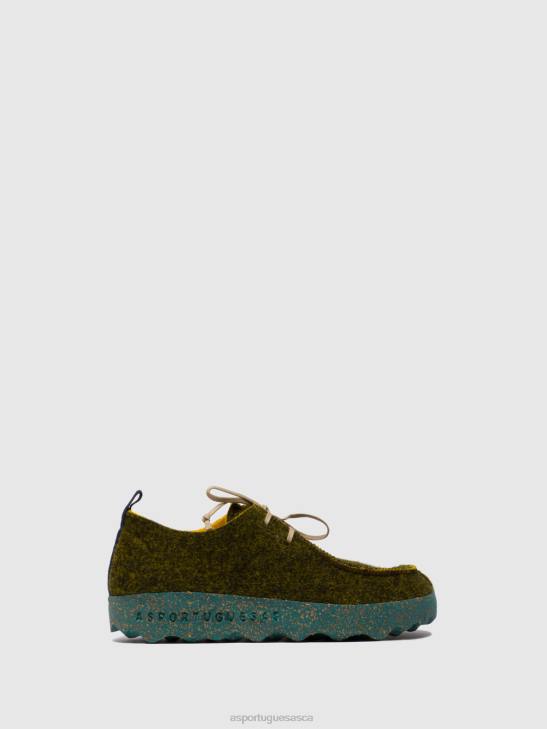asportuguesas_shoes_women_forest_lace_up_shoes_chat_226h48.jpg Asportuguesas Shoes Women FOREST LACE-UP SHOES CHAT 226H48 - Image 1