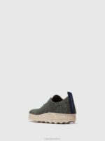 Asportuguesas Shoes Women GREEN LACE-UP SHOES CAMP 226H99 - Image 3