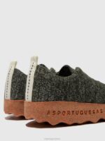 Asportuguesas Shoes Women GREEN MERINO SLIP-ON SHOES CAMP 226H120 - Image 5