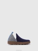 Asportuguesas Shoes Women GREY BLUE ROUND TOE SHOES CITY 226H33