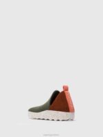 Asportuguesas Shoes Women GREY ORANGE ROUND TOE SHOES CITY 226H79 - Image 3