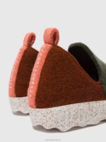 Asportuguesas Shoes Women GREY ORANGE ROUND TOE SHOES CITY 226H79 - Image 5