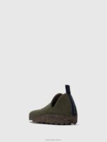 Asportuguesas Shoes Women MILITARY GREEN ROUND TOE SHOES CITY 226H37 - Image 2