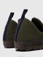Asportuguesas Shoes Women MILITARY GREEN ROUND TOE SHOES CITY 226H37 - Image 4