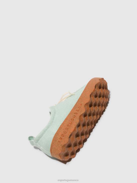 Asportuguesas Shoes Women MINT HEMP SLIP-ON SHOES CHAT 226H88 - Image 4