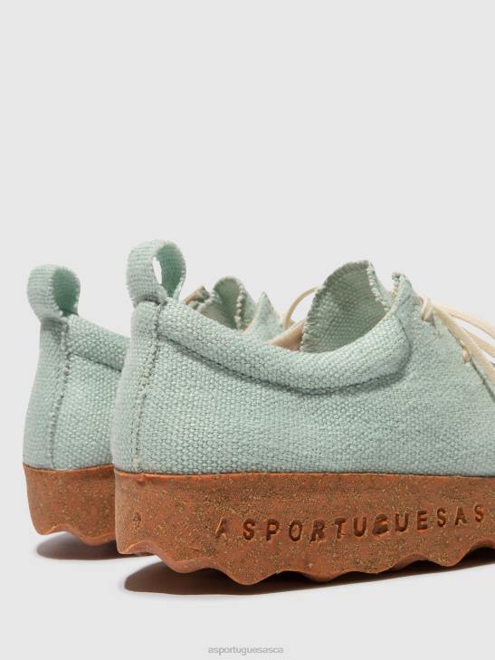 Asportuguesas Shoes Women MINT HEMP SLIP-ON SHOES CHAT 226H88 - Image 5