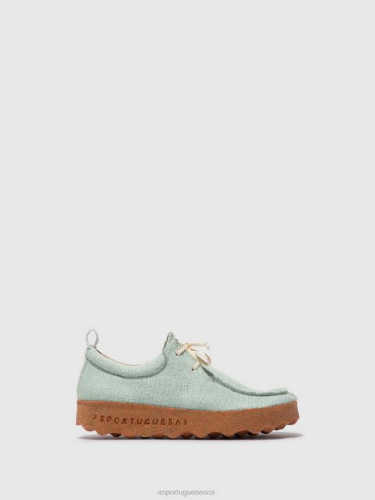 Asportuguesas Shoes Women MINT HEMP SLIP-ON SHOES CHAT 226H88 - Image 1
