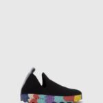 Asportuguesas Shoes Women MULTI BLACK ROUND TOE SHOES CITY 226H35