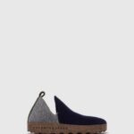 Asportuguesas Shoes Women NAVY/CONCRETE ROUND TOE SHOES CITY 226H98