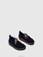 Asportuguesas Shoes Women NAVY LACE-UP SHOES CHAT 226H63 - Image 2
