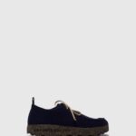 Asportuguesas Shoes Women NAVY LACE-UP SHOES CHAT 226H63