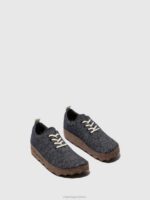 Asportuguesas Shoes Women NAVY MERINO SLIP-ON SHOES CAMP 226H119 - Image 2