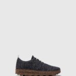 Asportuguesas Shoes Women NAVY MERINO SLIP-ON SHOES CAMP 226H119