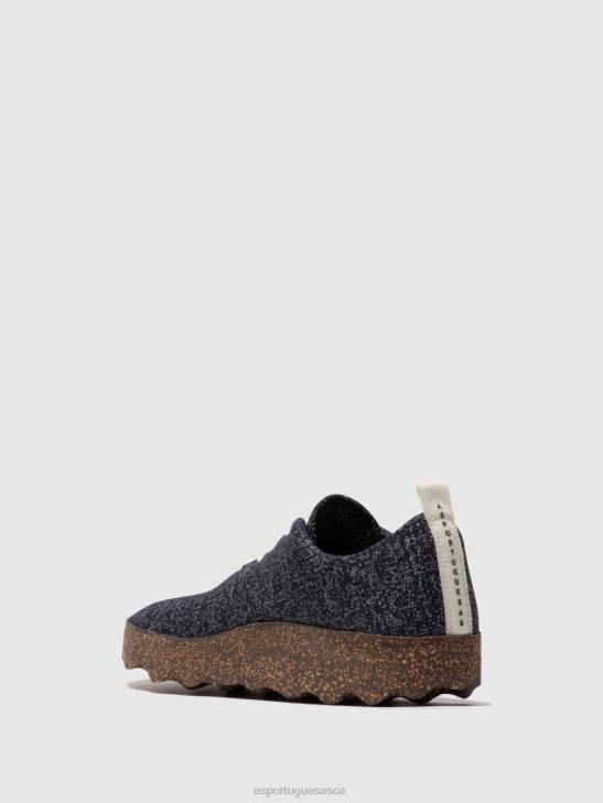 Asportuguesas Shoes Women NAVY MERINO SLIP-ON SHOES CAMP 226H119 - Image 3