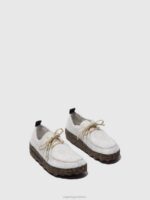 Asportuguesas Shoes Women OFFWHITE LACE-UP SHOES CHAT 226H73 - Image 2