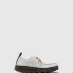 Asportuguesas Shoes Women OFFWHITE LACE-UP SHOES CHAT 226H73