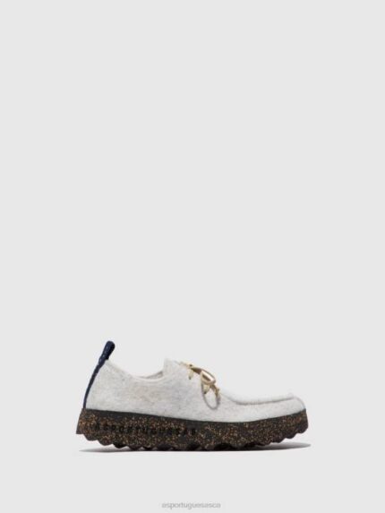 Asportuguesas Shoes Women OFFWHITE LACE-UP SHOES CHAT 226H73