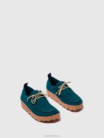 Asportuguesas Shoes Women PEACOCK BLUE LACE-UP SHOES CHAT 226H74 - Image 2