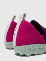 Asportuguesas Shoes Women PINK PURPLE ROUND TOE SHOES CITY 226H50 - Image 5