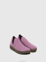 Asportuguesas Shoes Women PURPLE ROUND TOE SHOES CITY 226H100 - Image 2