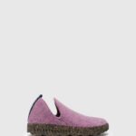 Asportuguesas Shoes Women PURPLE ROUND TOE SHOES CITY 226H100