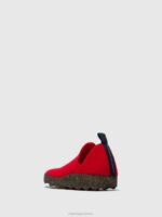 Asportuguesas Shoes Women RED ROUND TOE SHOES CITY 226H55 - Image 3