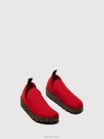 Asportuguesas Shoes Women RED SLIP-ON SHOES CITY 226H43 - Image 2