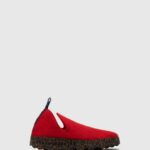 Asportuguesas Shoes Women RED SLIP-ON SHOES CITY 226H43