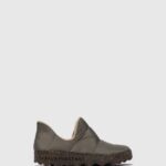 Asportuguesas Shoes Women TAUPE ROUND TOE SHOES CRUS 226H95