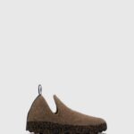 Asportuguesas Shoes Women TAUPE SLIP-ON SHOES CITY 226H41